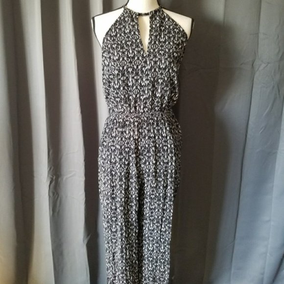 Forever 21 Halter Jumpsuit with Print NWOT - Picture 1 of 8